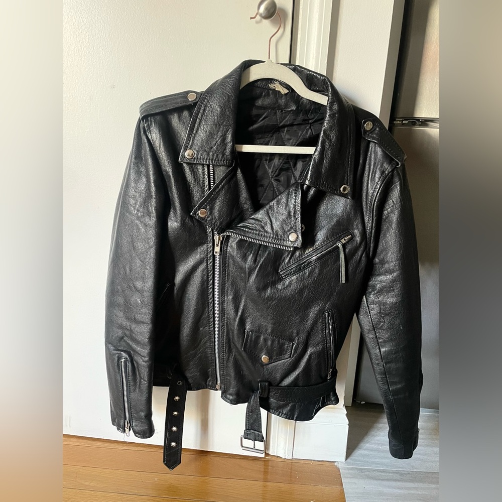 Vintage leather jacket